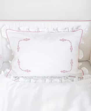 Baby Pillowcase "Vintage Blue"