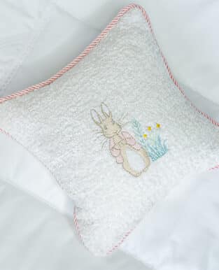 Peter Rabbit Mini Decorative Pillow – Girl Edition